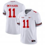 Men's Ohio State Buckeyes #11 Jaxon Smith-Njigba White Nike NCAA College Football Jersey OG YFO1344HE